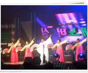 2010 영동곶감축제 전국 실버 노래자랑 장수춤 문화나눔봉사단 공연