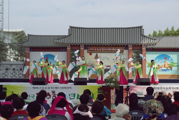 어르신문화나눔봉사단 전국 장수춤 체조 시연대회 공연